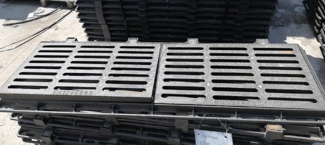 防城港球墨铸铁连体双篦展示