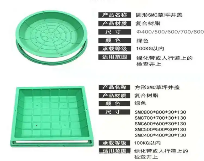 防城港树脂复合种植井盖展示